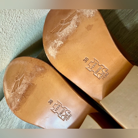 Fortress of Inca Elise Caramel Leather Booties Size US 7.5/38 EUR - Picture 7 of 11